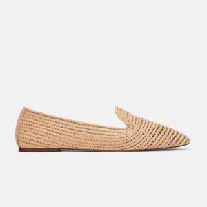 ZARA WOVEN MOCCASIN